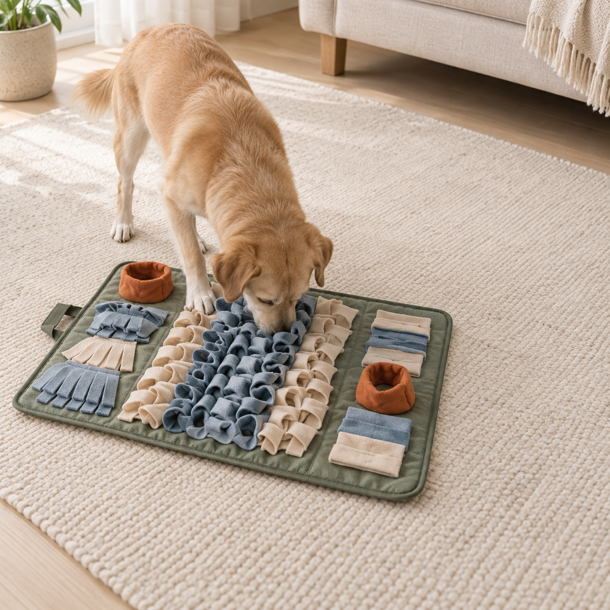 Scentfold Snuffle Mat lifestyle view