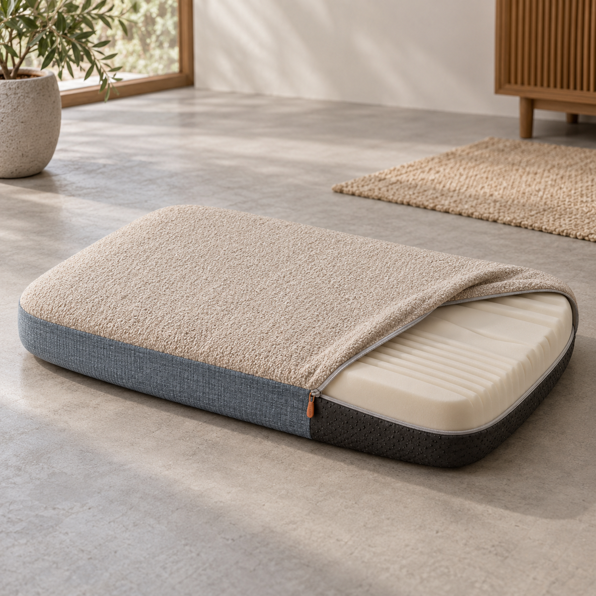 Cloudnest Orthopedic Lounger feature overview