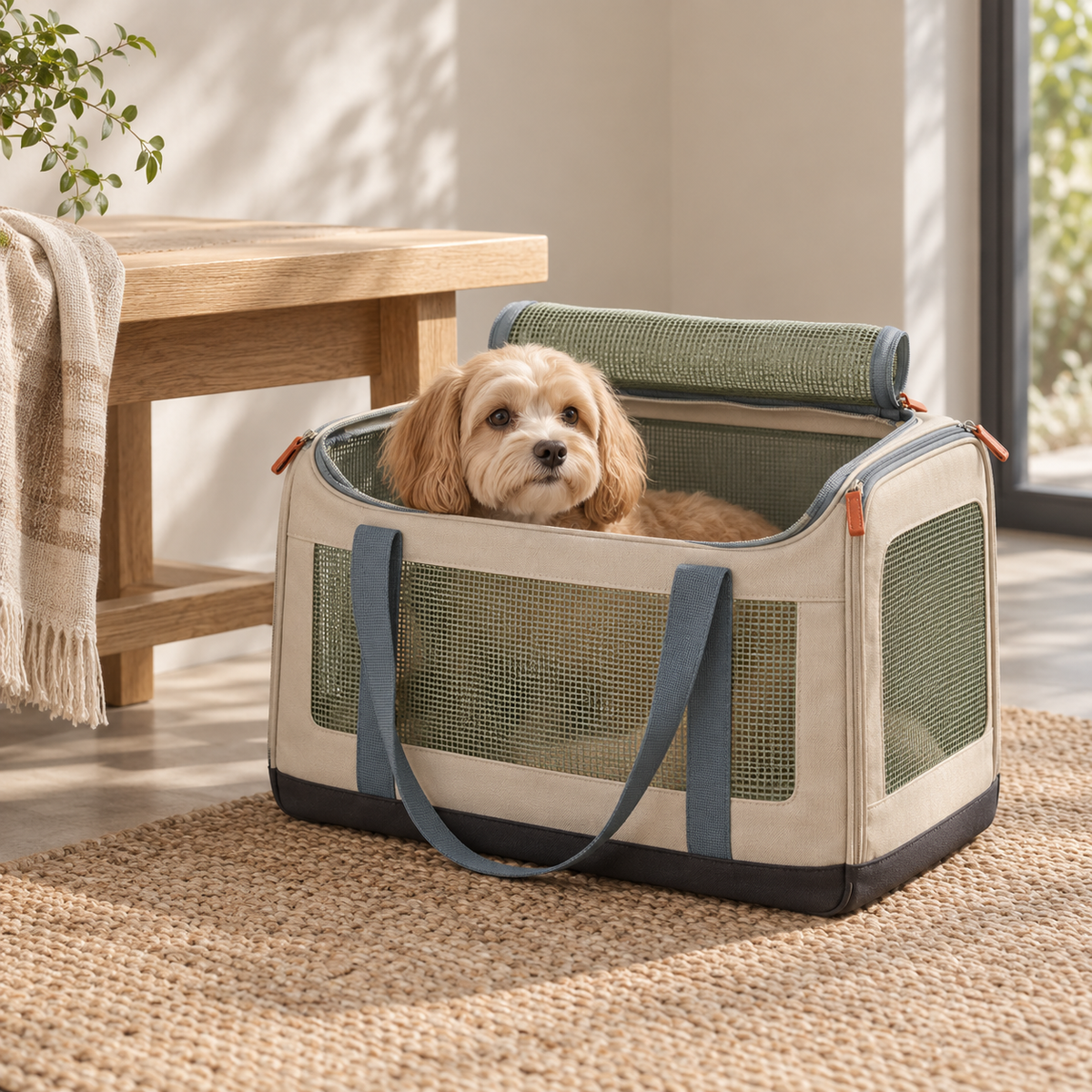 Wayfarer Fold-Flat Carrier lifestyle view